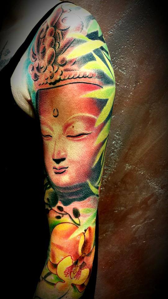 Különböző stílusú tetoválás a Pinker Tattoo galériából